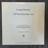 GEORGE HARRISON ALL THOSE YEARS AGO PROMO 12"