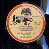 GEORGE HARRISON ALL THOSE YEARS AGO PROMO 12"