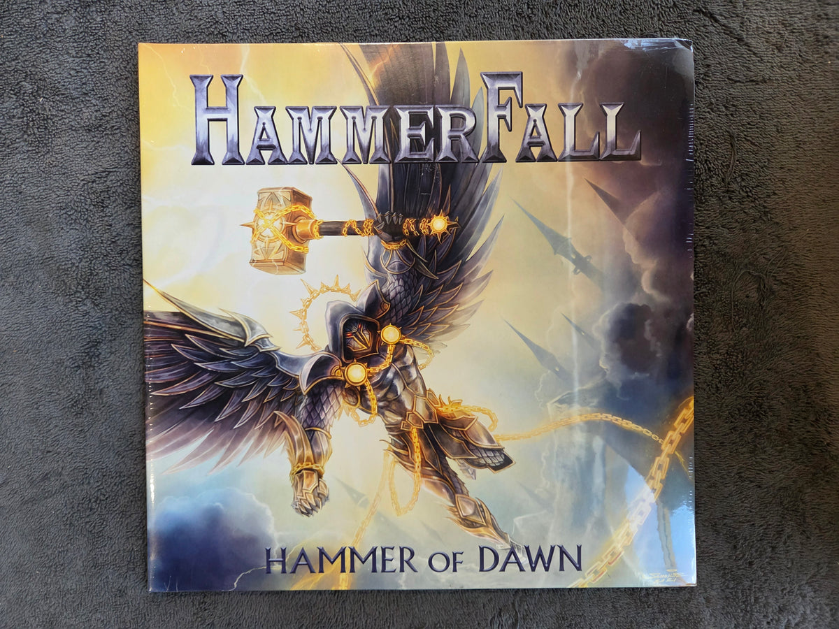 HAMMERFALL HAMMER OF DAWN ORANGE BLACK VINYL NEW SEALED IMPORT GERMANY