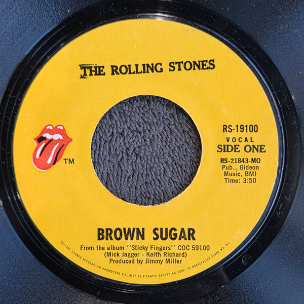 ROLLING STONES BROWN SUGAR 7"