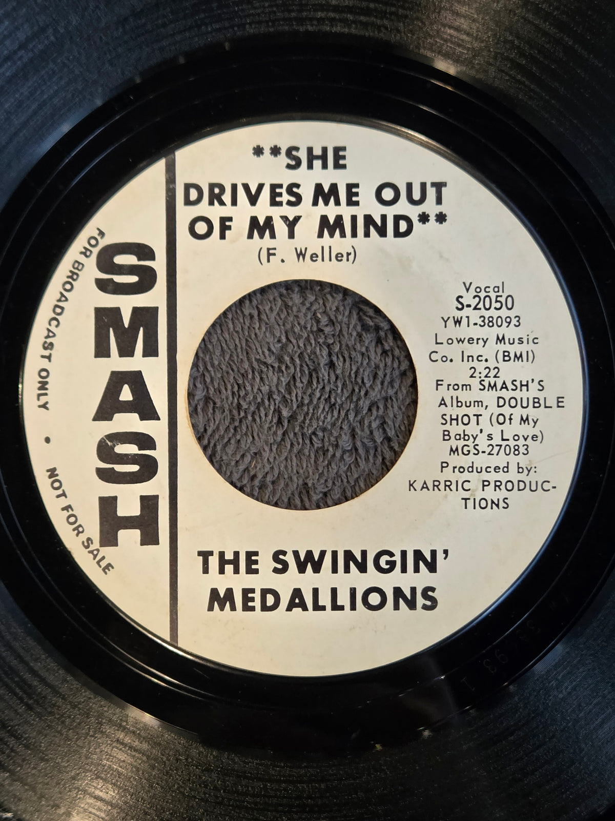 SWINGIN MEDALLIONS SHE DRIVES ME WLP 7"