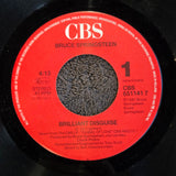 BRUCE SPRINGSTEEN BRILLIANT DISGUISE UK IMP 7"