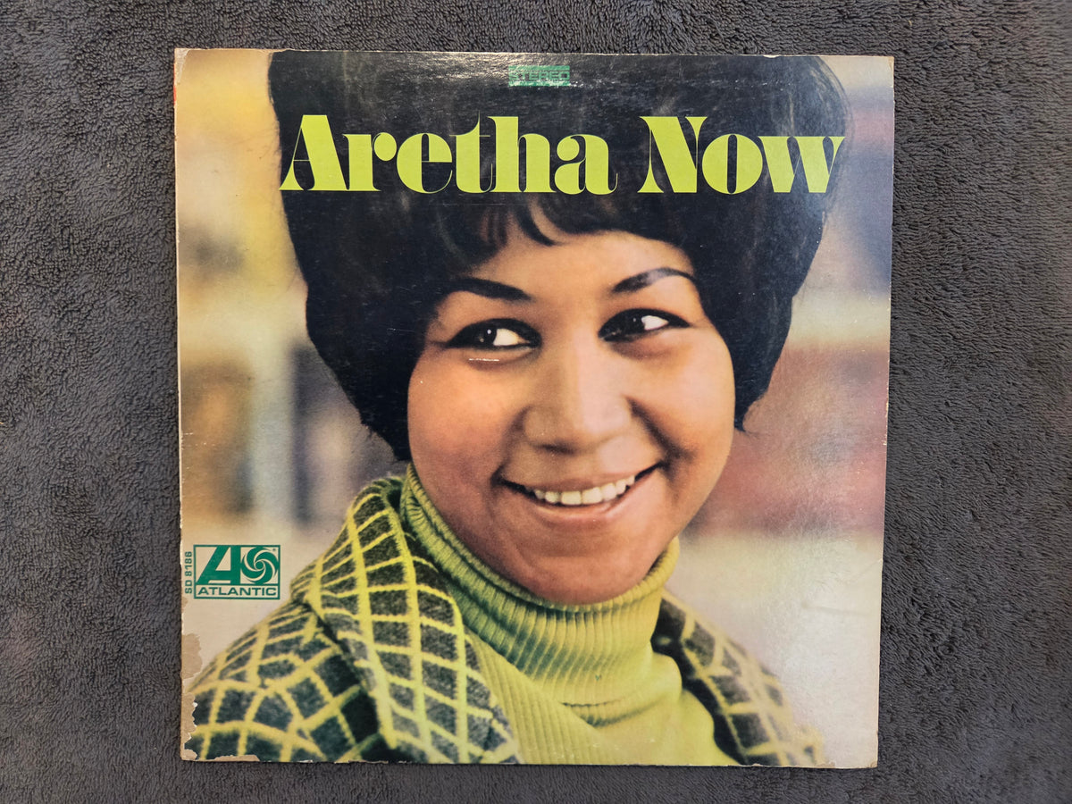 ARETHA FRANKLIN ARETHA NOW BLUE GREEN LABEL