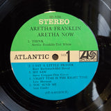 ARETHA FRANKLIN ARETHA NOW BLUE GREEN LABEL