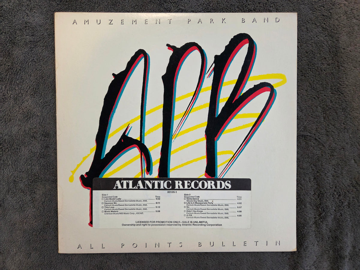 AMUZEMENT PARK BAND ALL POINTS PROMO
