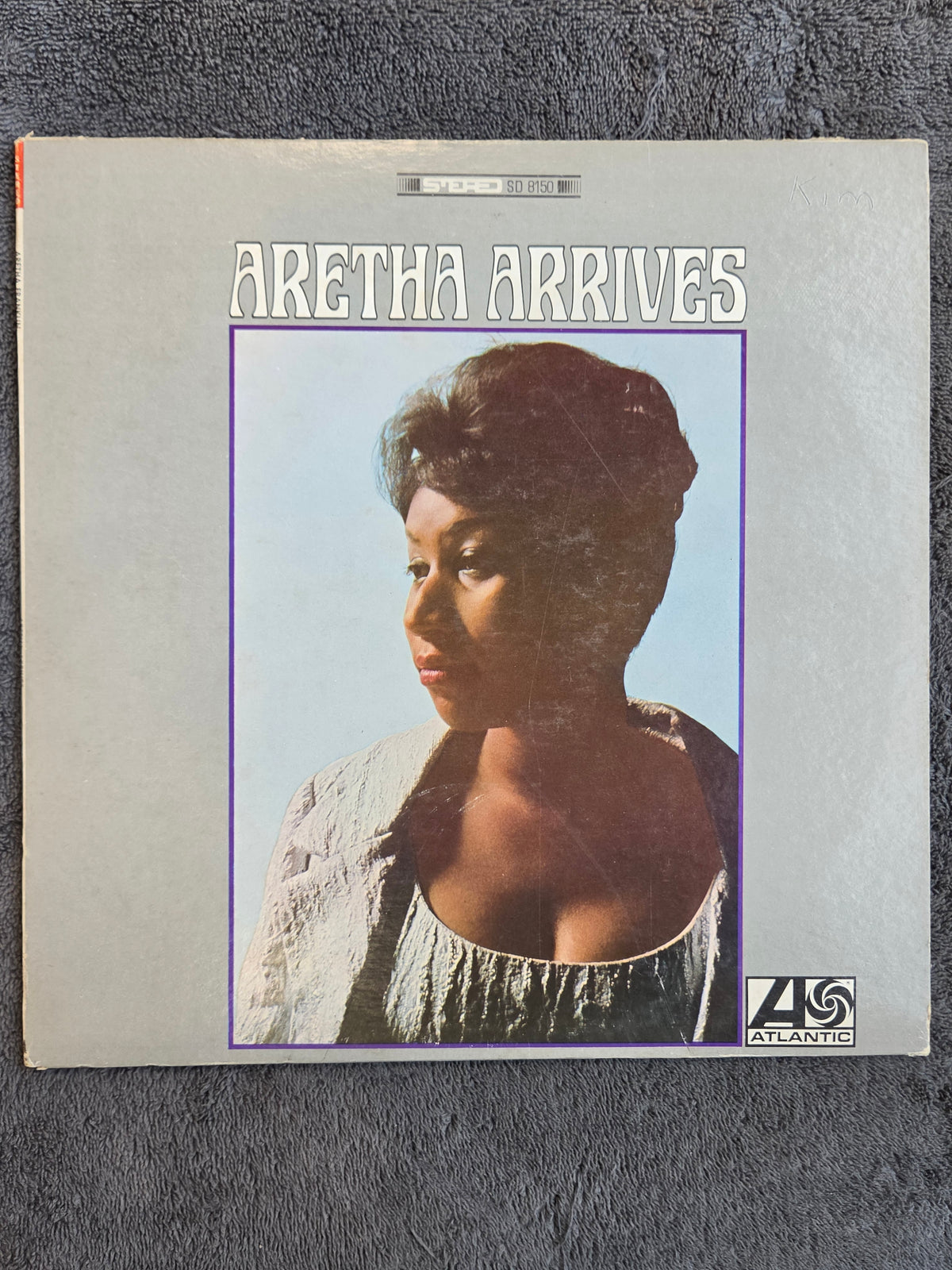 ARETHA FRANKLIN ARRIVES BLUE/GREEN LABEL 1P