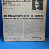 AFRO AMERICANS QUEST FOR EDUCATION