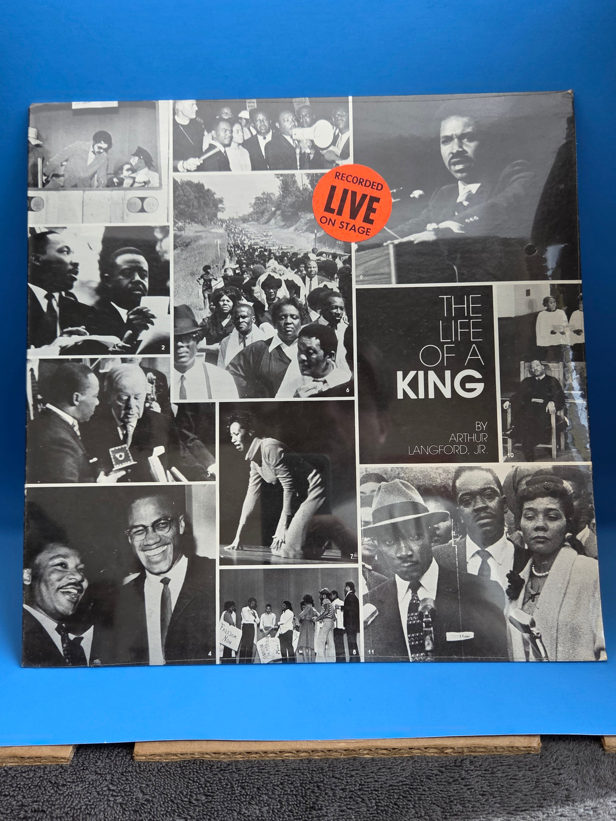 ARTHUR LANGFORD JR THE LIFE OF A KING NEW