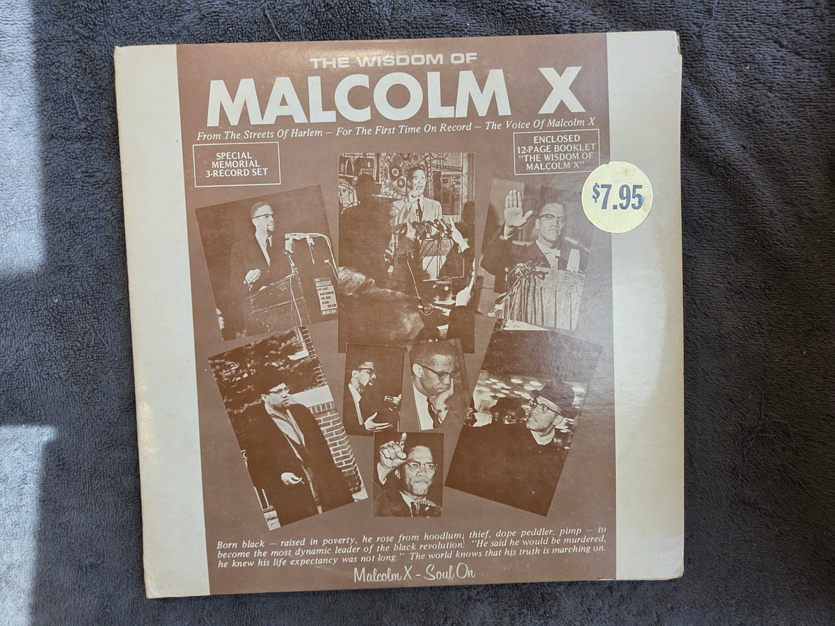 MALCOLM X THE WISDOM OF MO' SOUL W/BOOKLET