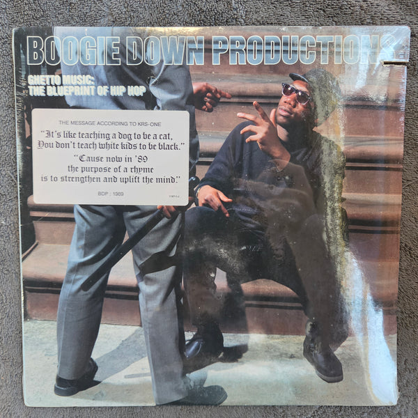 BOOGIE DOWN PRODUCTIONS GHETTO MUSIC THE BLUEPRINT OF HIP HOP NEW