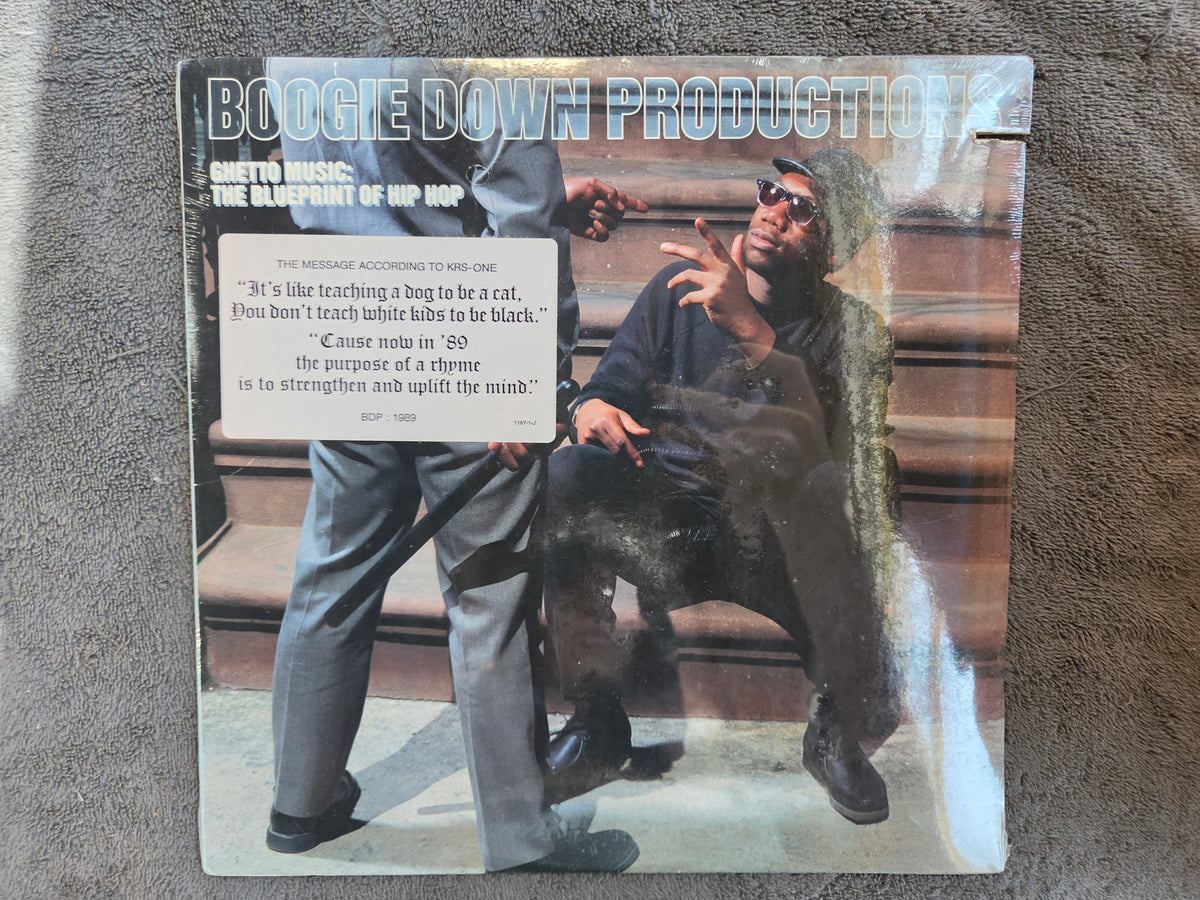 BOOGIE DOWN PRODUCTIONS GHETTO MUSIC THE BLUEPRINT OF HIP HOP NEW