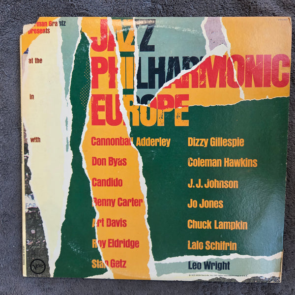 JAZZ AT THE PHILHARMONIC EUROPE V/A