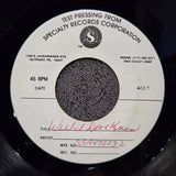 JULIAN LENNON VALOTTE WELL I DONT KNOW TEST PRESSING 7"