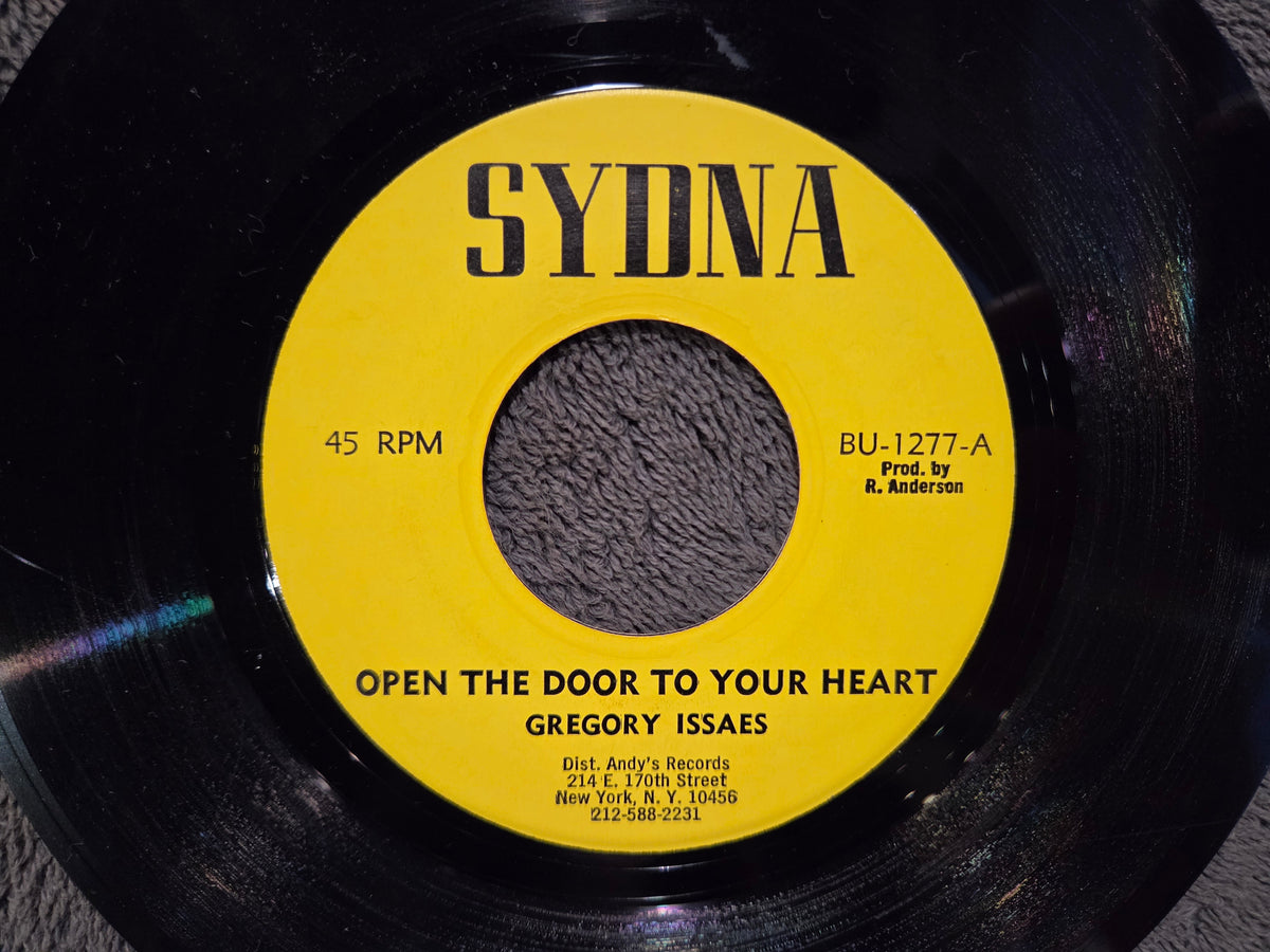 GREGORY ISAACS OPEN THE DOOR TO YOUR HEART 7"