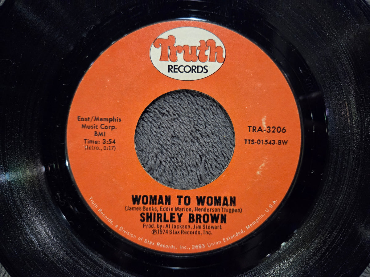 SHIRLEY BROWN WOMAN TO WOMAN 7"