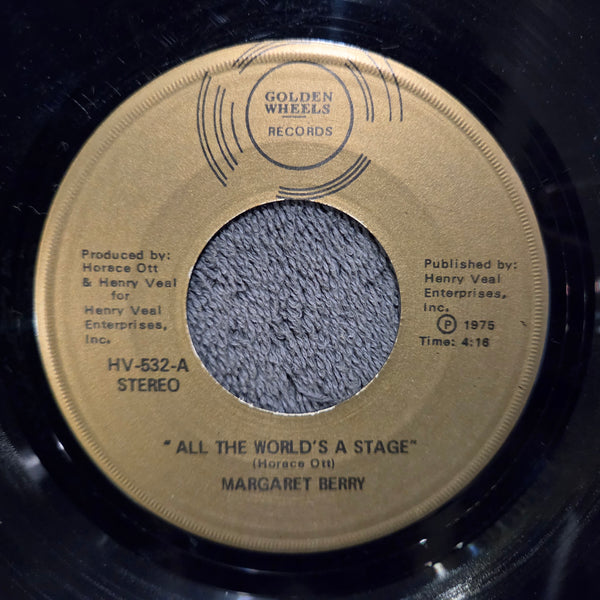 MARGARET BERRY ALL THE WORLDS A STAGE 7"