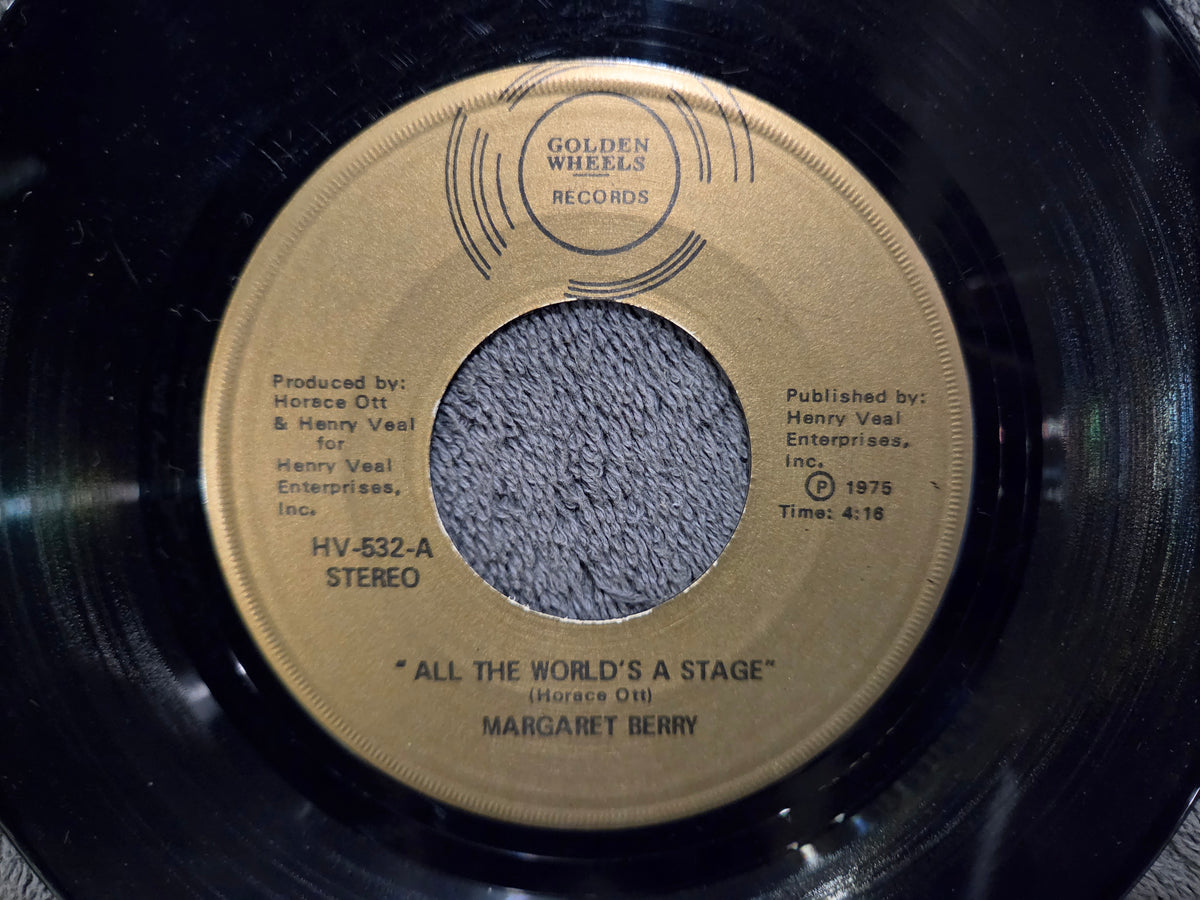 MARGARET BERRY ALL THE WORLDS A STAGE 7"