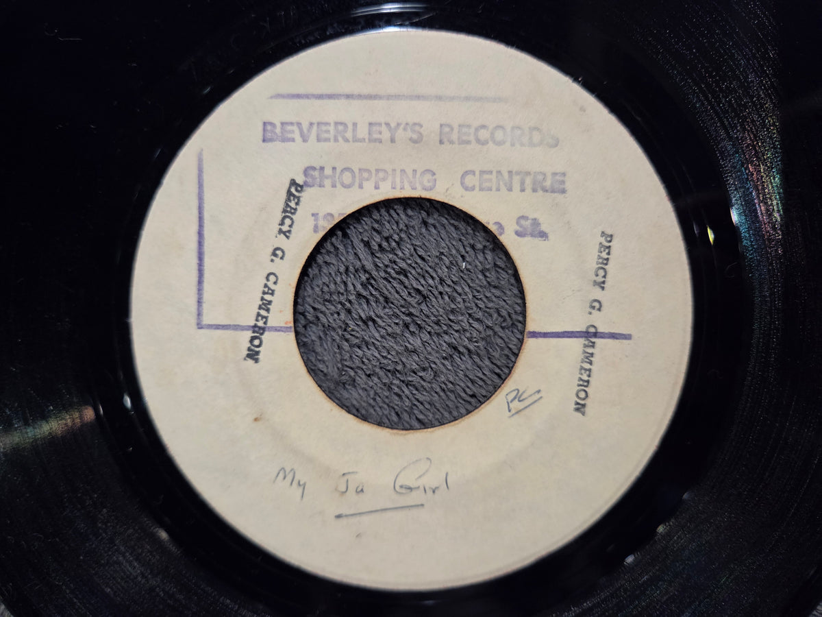 GAYLADS CONSCIOUS MINDS MY JAMAICAN GIRL WHITE LABEL JAM IMP 7"