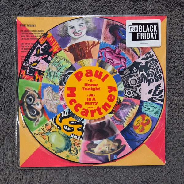 PAUL MCCARTNEY A HOME TONIGHT PIC DISC RSD LIM NEW 7"