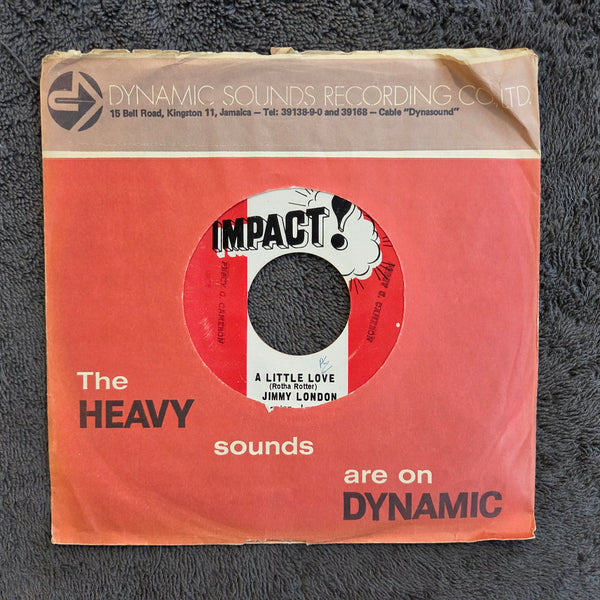 JIMMY LONDON A LITTLE LOVE JAM IMP 7"