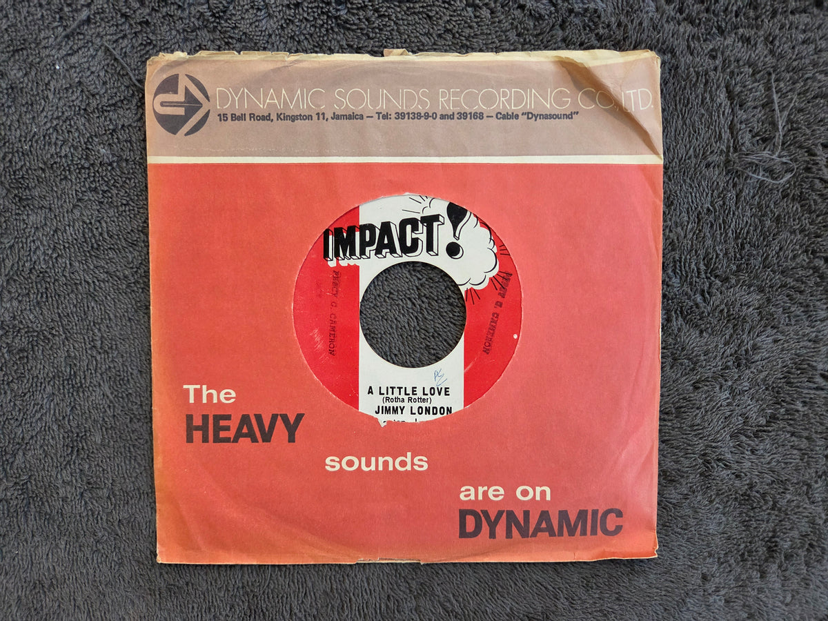 JIMMY LONDON A LITTLE LOVE JAM IMP 7"