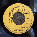 HOPETON LEWIS STARTING ALL OVER AGAIN 7"