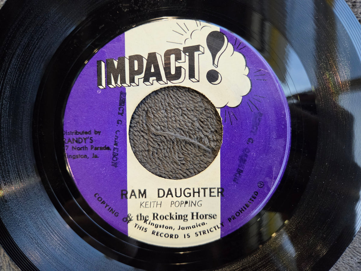 KEITH POPPING & THE ROCKING HORSE RAM DAUGHTER JAM IMP 7"