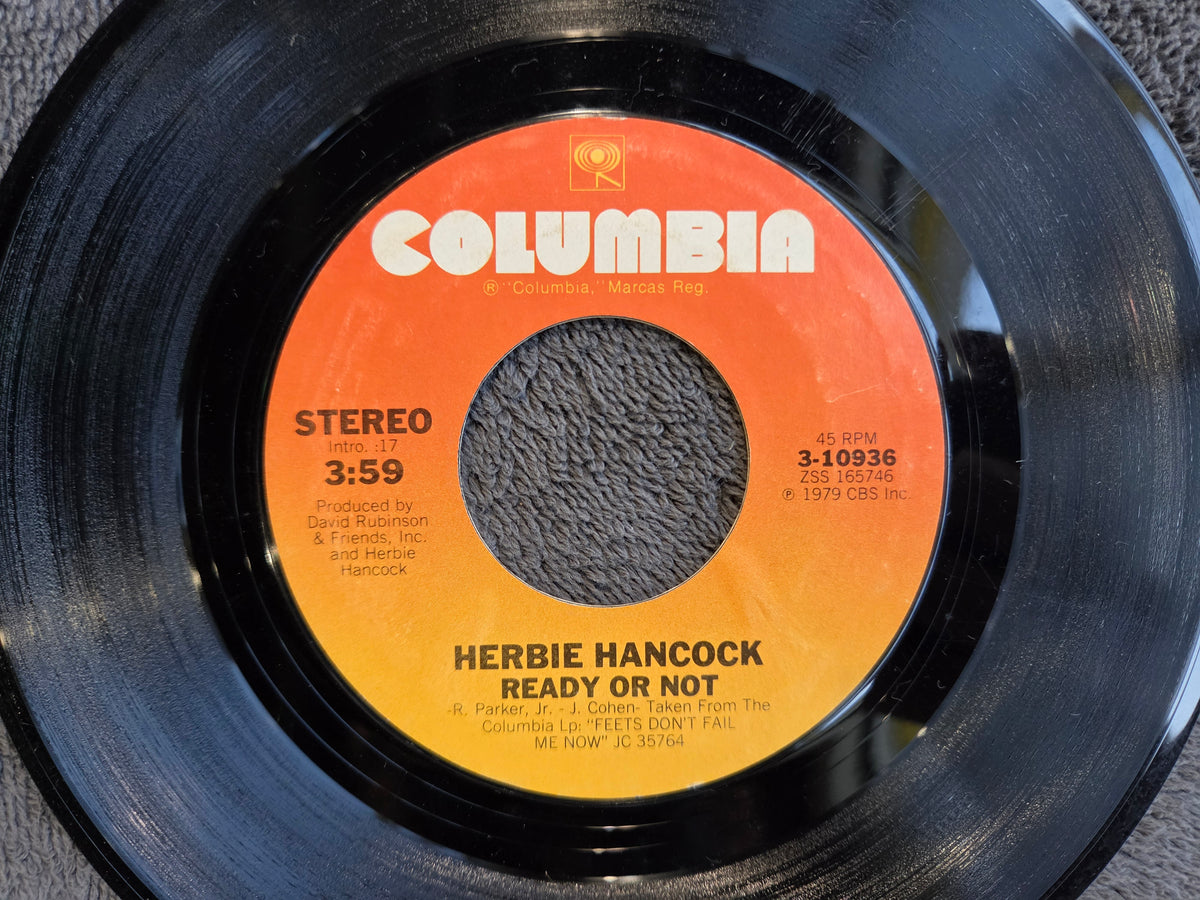 HERBIE HANCOCK READY OR NOT 7"