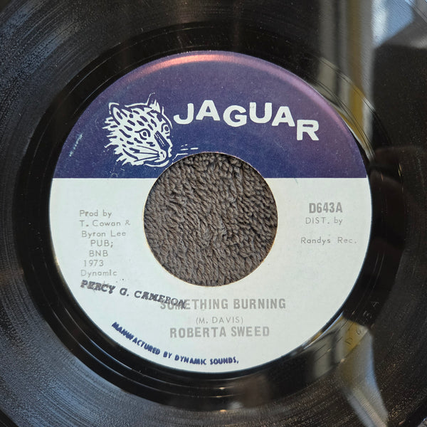 ROBERTA SWEED SOMETHING BURNING 7"