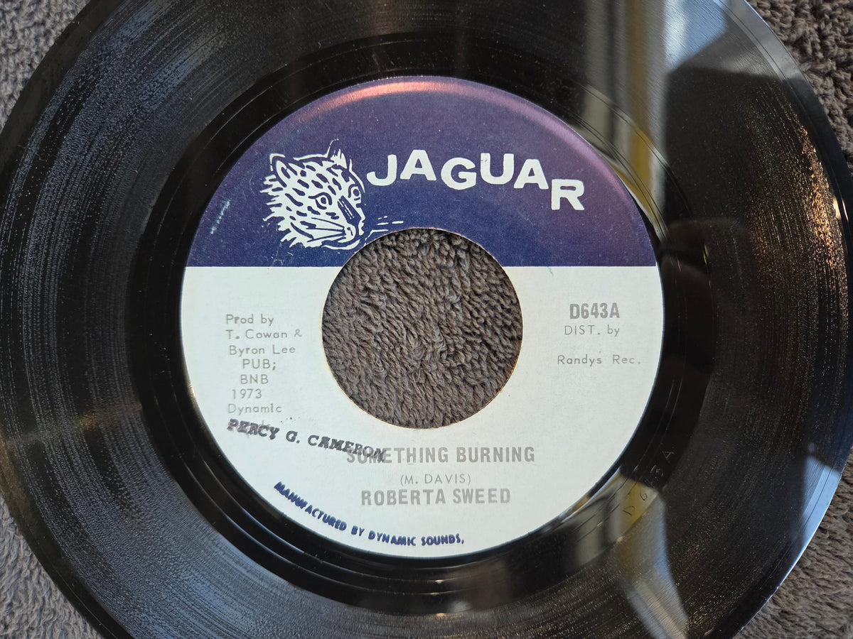 ROBERTA SWEED SOMETHING BURNING 7"