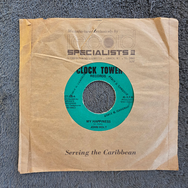 JOHN HOLT MY HAPPINESS 7"