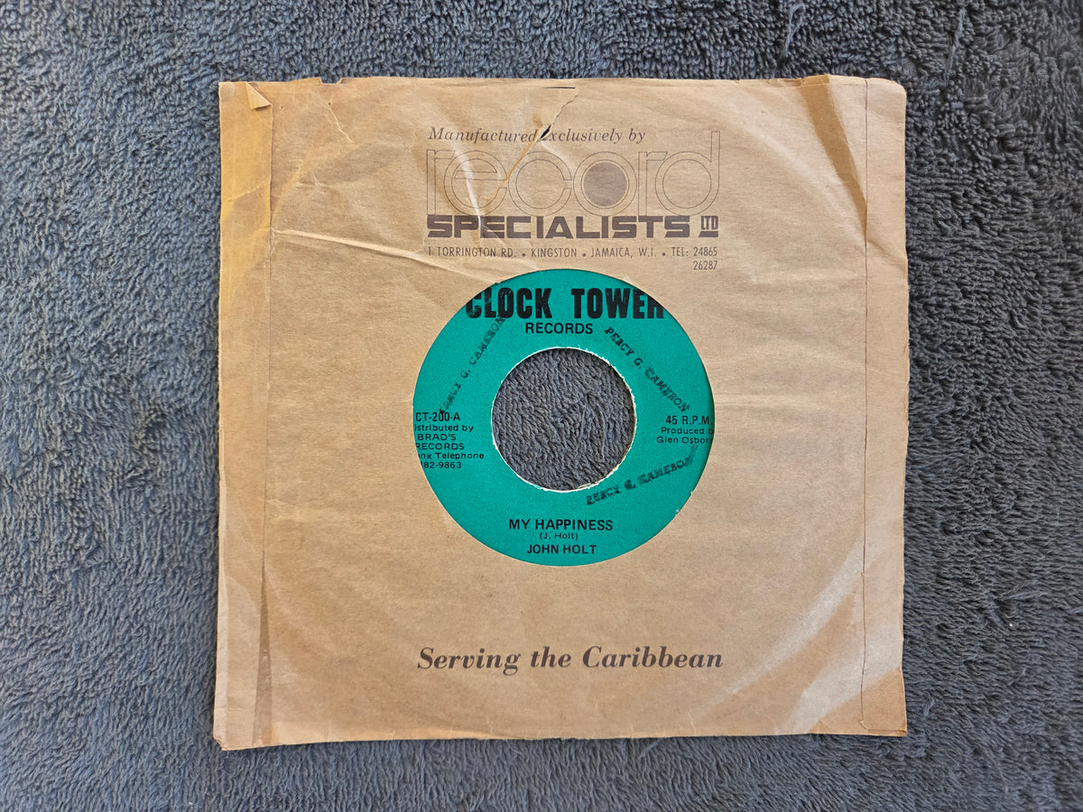 JOHN HOLT MY HAPPINESS 7"