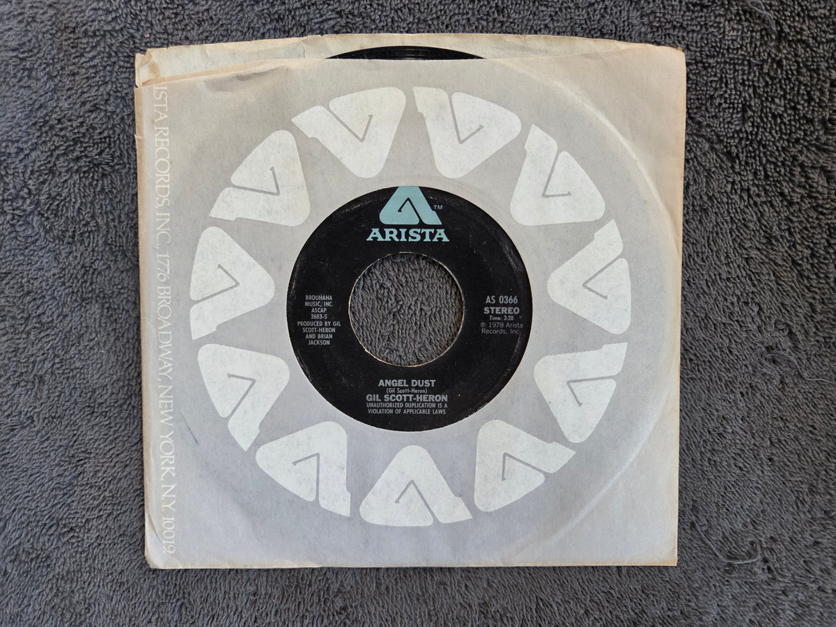 GIL SCOTT HERON ANGEL DUST 7"