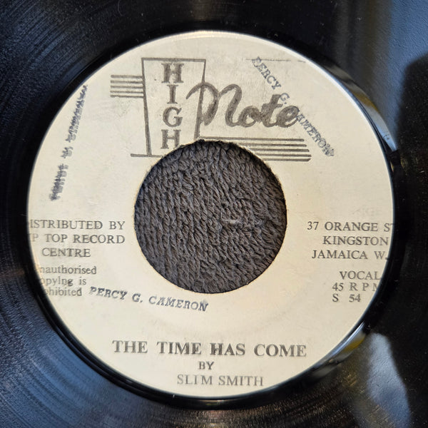 SLIM SMITH THE TIME HAS COME JAM IMP 7"