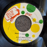 IM & COUNT OSSIE RIGHT ONN RASTA JAM IMP 7"