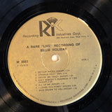 BILLIE HOLIDAY A RARE LIVE RECORDING