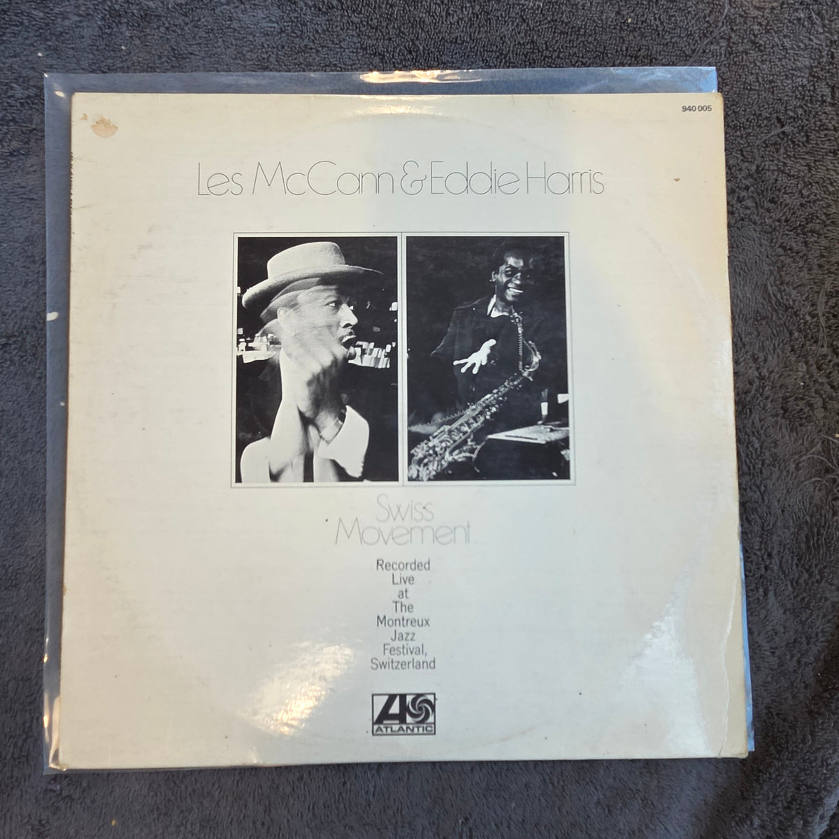 LES MCCANN & EDDIE HARRIS SWISS MOVEMENT FRA IMP 1P