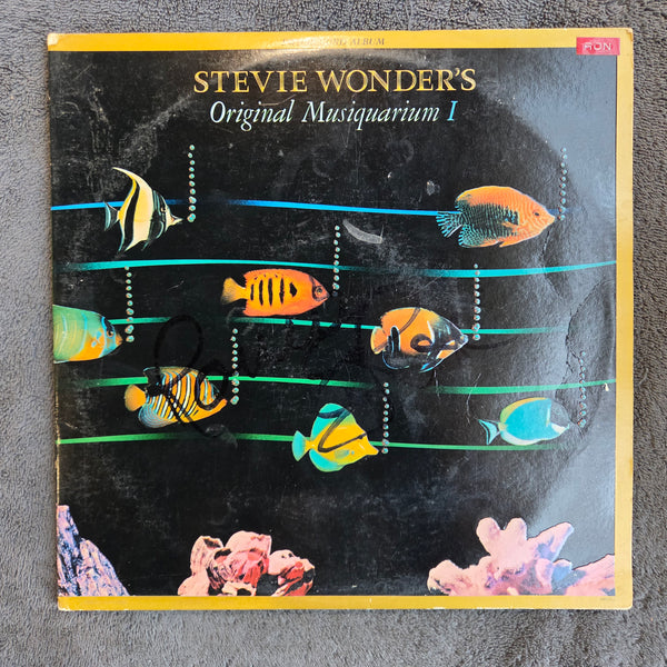 STEVIE  WONDER MUSIQUARIUM EMBOSSED