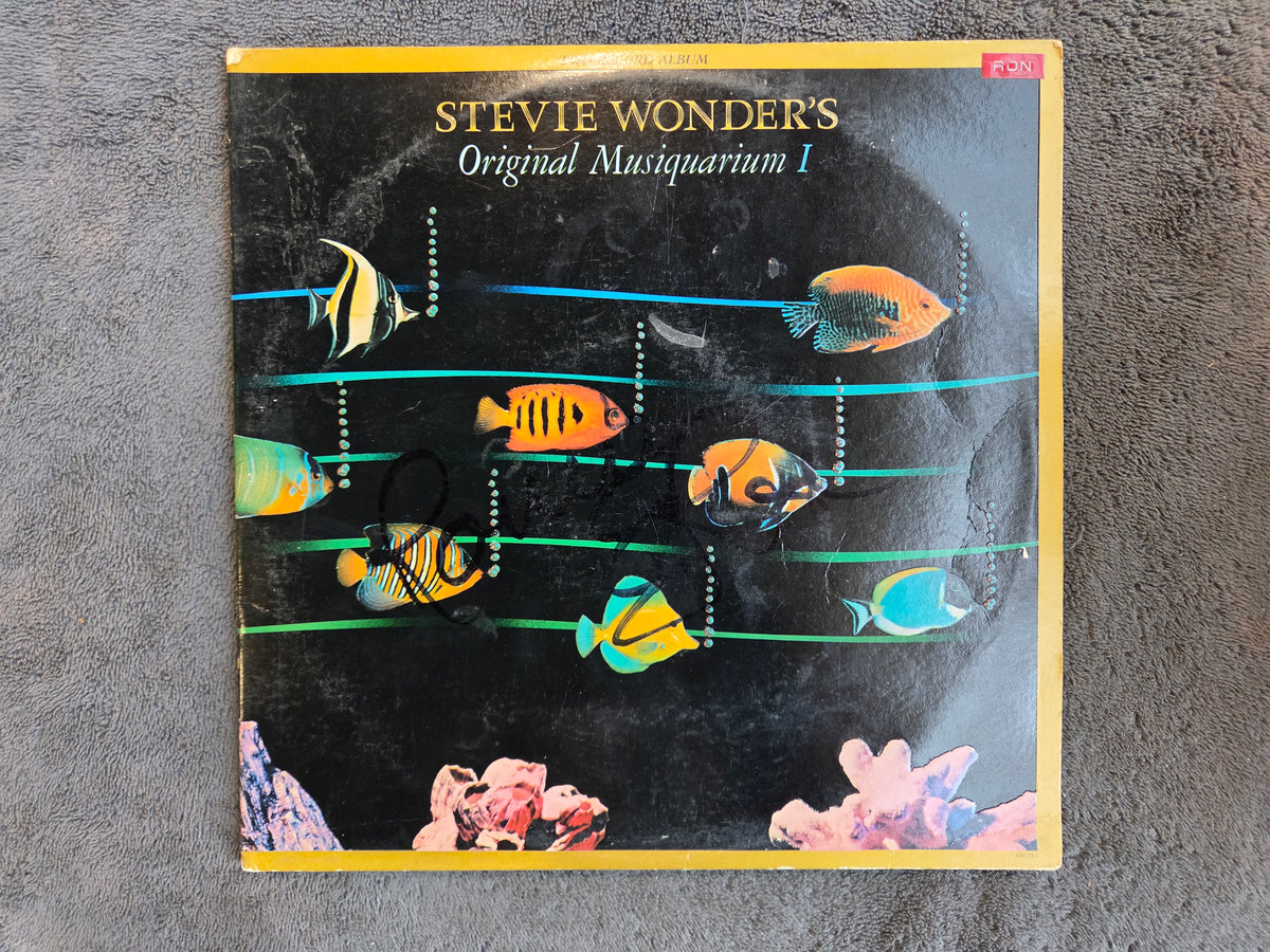 STEVIE  WONDER MUSIQUARIUM EMBOSSED