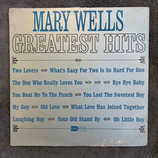 MARY WELLS GREATEST HITS