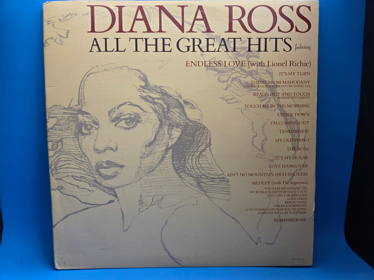 DIANA ROSS ALL THE GREAT HITS