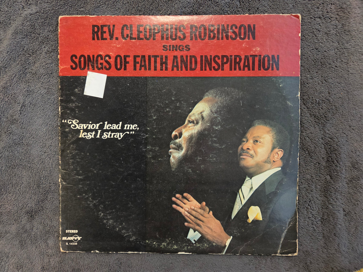 CLEOPHUS ROBINSON SONGS OF FAITH AND INSPIRATION