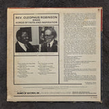 CLEOPHUS ROBINSON SONGS OF FAITH AND INSPIRATION