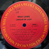 NICK LOWE LABOUR OF LUST