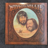 WILLIE NELSON WAYLON JENNINGS WAYLON & WILLIE