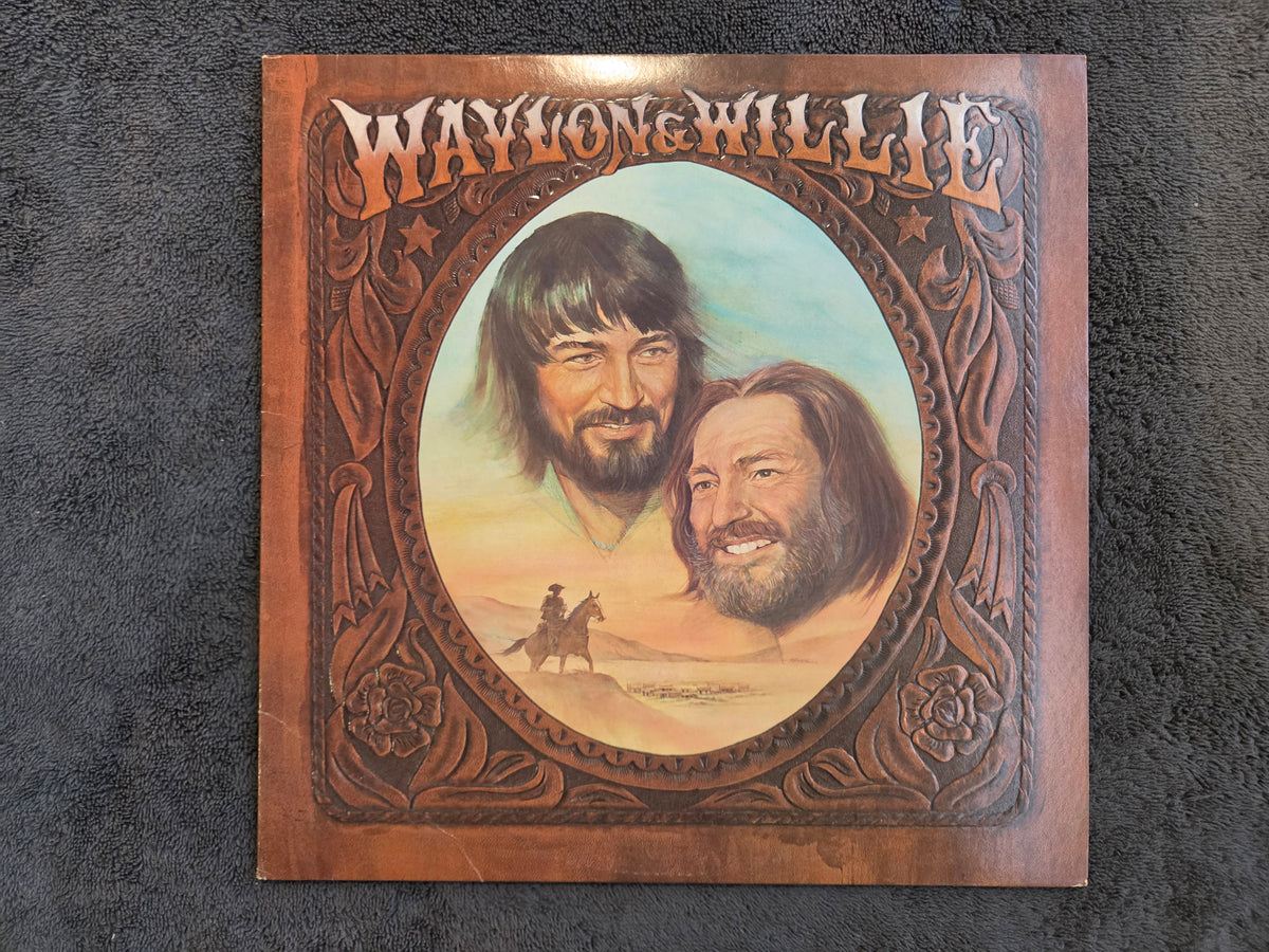 WILLIE NELSON WAYLON JENNINGS WAYLON & WILLIE