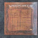 WILLIE NELSON WAYLON JENNINGS WAYLON & WILLIE