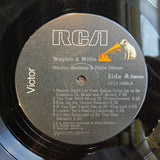 WILLIE NELSON WAYLON JENNINGS WAYLON & WILLIE