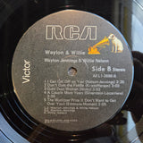 WILLIE NELSON WAYLON JENNINGS WAYLON & WILLIE