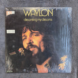 WAYLON JENNINGS DREAMING MY DREAMS 1P TAN LABEL